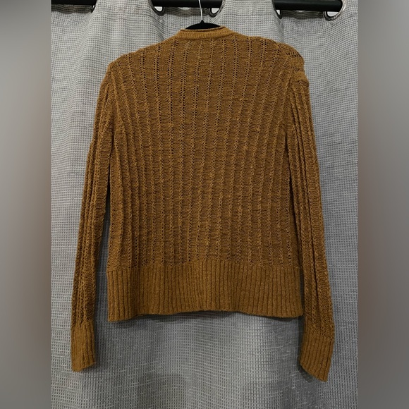 J. Crew Point Sur Textured V-neck Cardigan Sweater - Picture 5 of 5